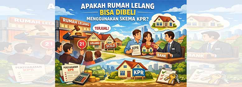 Apakah Rumah Lelang Bisa Dibeli Menggunakan Skema KPR