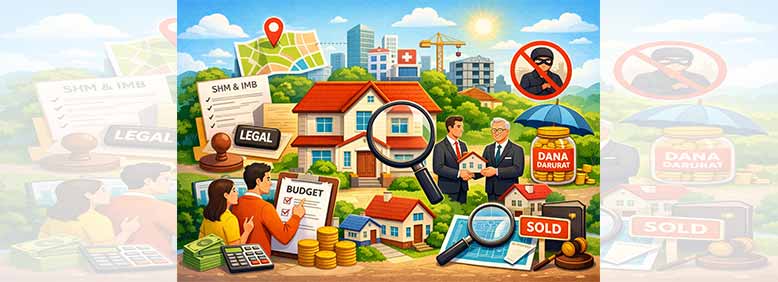 Tips Aman Sebelum Membeli Rumah