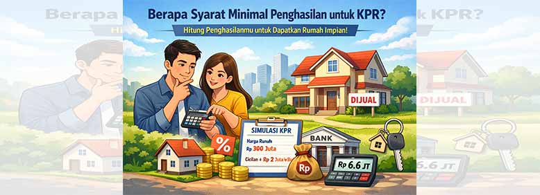 Berapa Syarat Minimal Penghasilan untuk KPR