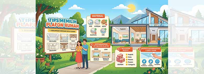 Tips Memilih Plafon Rumah