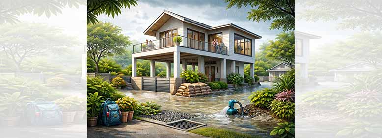 Tips Mengatasi Rumah di Kawasan Banjir