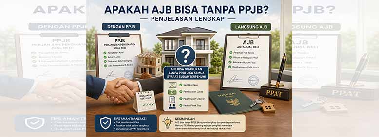 Apakah AJB Bisa Dilakukan Tanpa PPJB