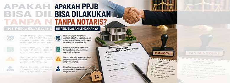Apakah PPJB Bisa Dilakukan Tanpa Notaris