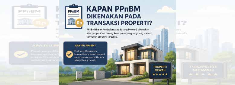 Kapan PPnBM Dikenakan pada Transaksi Properti