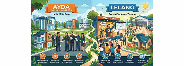 Perbedaan AYDA dan Lelang