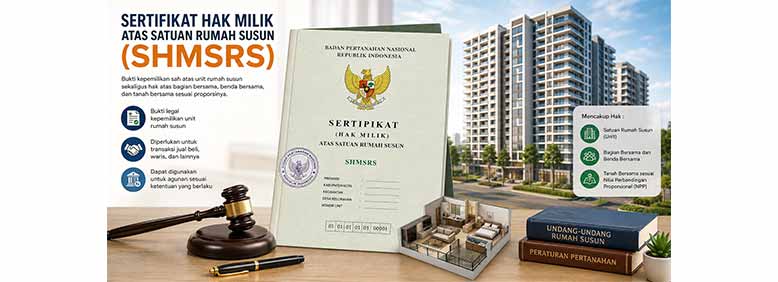Sertifikat Hak Milik atas Satuan Rumah Susun