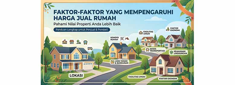 Faktor yang Mempengaruhi Harga Jual Rumah