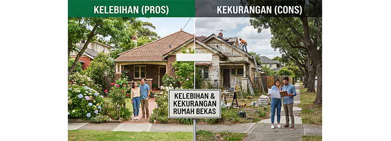 Kelebihan dan Kekurangan Membeli Rumah Bekas
