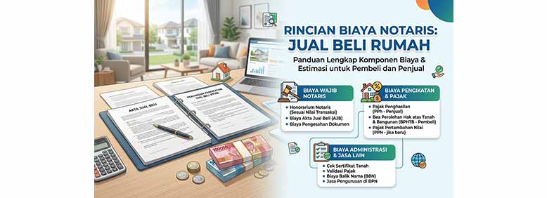 Rincian Biaya Notaris Jual Beli Rumah