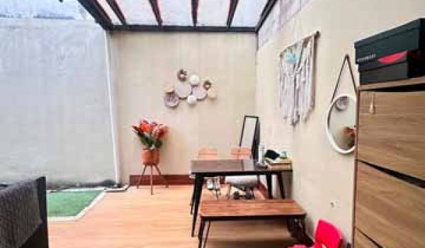 Rumah Semi Furnish di Bali Garden City View Awiligar Bandung
